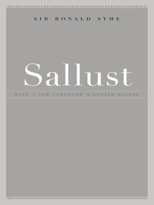 cover image of Sallust